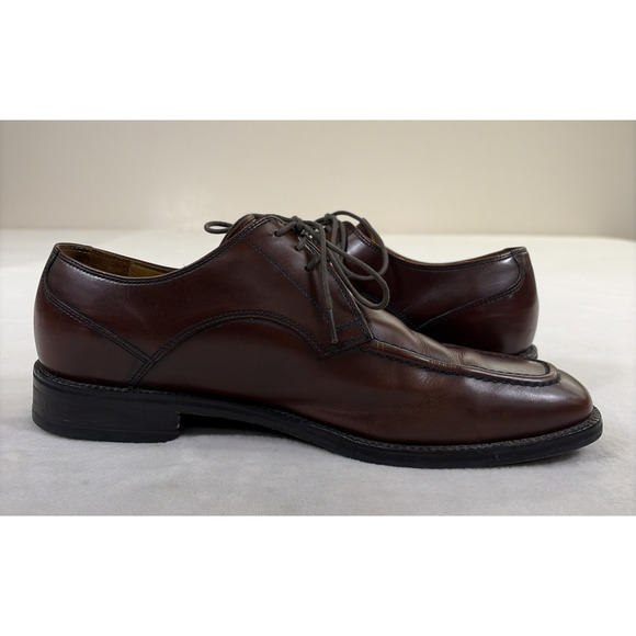 COLE HAAN Brown Leather Oxford Square Toe Dress Shoes Mens 10.5 M C07138 Chrty main image 12